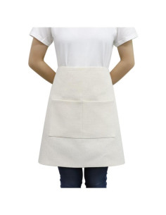 Delantal de cintura de lino 2